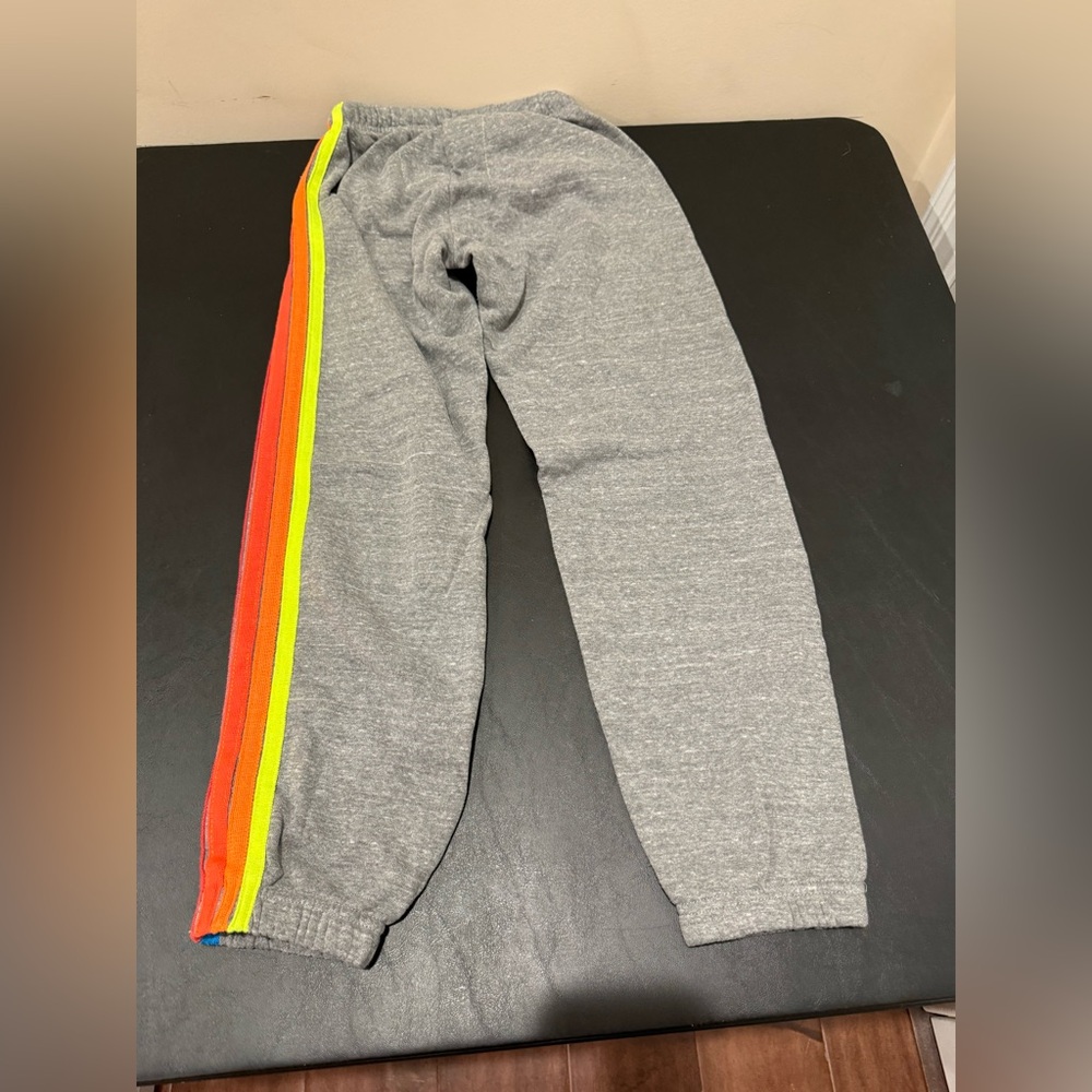 Aviator Nation WOMEN'S 5 STRIPE SWEATPANTS XS